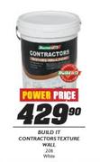 Build It Contractors Texture Wall White - 20L