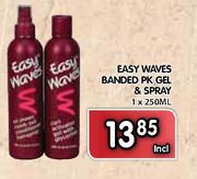 Easy Waves Banded PK Gel & spray-1x250ml
