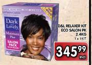 D&L Relaxer Kit Eco Salon PK 2.4kg-1x1 Kit