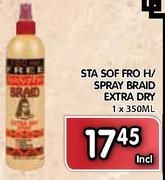 Sta Soft Fro H/Spray Braid Extra Dry-1x350ml