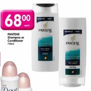 Pantene Shampoo or Conditioner-750ml Each