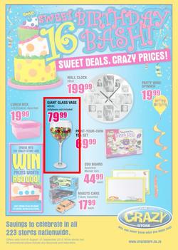 The Crazy Store : Sweet 16 Birthday Bash (1 Aug - 1 Sep 2013), page 2