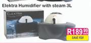 Elektra Humidifier With Steam-3 Ltr Each