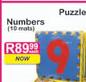 Puzzle Mats Numbers (10 Mats)-Each