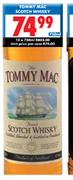 Tommy Mac Scotch Whisky-750ml