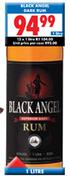 Black Angel Dark Rum-1 Ltr
