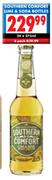 Southern Comfort Lime & Soda Bottles-24x275ml