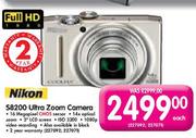 Nikon S8200 Ultra Zoom Camera