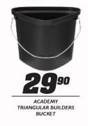 Academy Traingular Builders Bucket