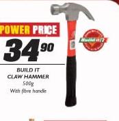Build It Claw Hammer-500g