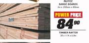 Timber Rafter-38x114x6.0m