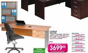 Classique 1x2 Tone 4 Tier Bookcase