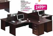 Bedford 1x Cluster Desk Right Or Left Side-1600x1100mm