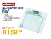 Mellerware Glass Bathroom Scale (20502)-150kg