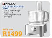 Kenwood Food Processor (FP920)