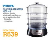 Philips 9L 3 Tier Steamer (HD9140)