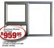 Aluminium Window Top Hung-1200x900mm Each