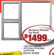 Aluminium Window Top Hung-1500x1200mm Each