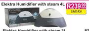 Elektra Humidifier With Steam-4L Each