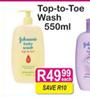 Top-To-Toe Wash-550ml Each