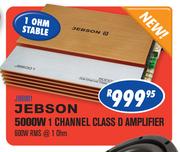 Jebson 5000W 1 Channel Class D Amplifier-Each