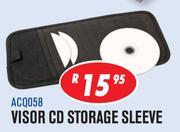  Visor CD Storage Sleeve-Each