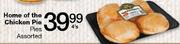  Home Of The Chicken Pie Pies Assorted-4's