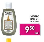 Vitafro Hair LTN-1 x 100Ml Each