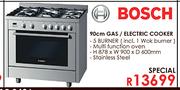 Bosch 90cm Gas/Electric Cooker