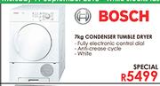 Bosch 7kg Condenser Tumble Dryer