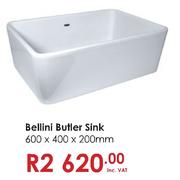 Bellini Butler Sink(600X400X200mm)-Each