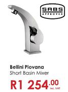 Bellini Piovana Short Basin Mixer-Each