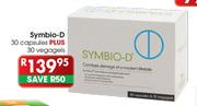 Symbio-D 30 Capsules Plus 30 Vegagels