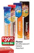 Plusssz 20 Effervescent Tablets Assorted Each
