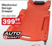 Auto Craft Mechanic Garage Creeper-Each