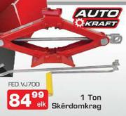 Auto Craft 1ton Skerdomkrag(FED.VJ700)-Elk