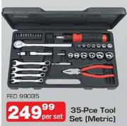 35 Piece Tool Set(Metric)-Per Set