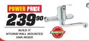 Build It Ntombi Wall Mounted Sink Mixer