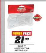 Build It Multifunction Safety Glasses -Each 