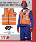 Built It Reflector Safety Vest- Each