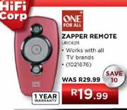 Zapper Remote