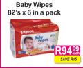 Baby Wipes 82's x 6 In A Pack
