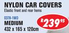 Nylon Car Covers Medium(0378-1MD)