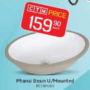 Phansi Basin U/Mounted