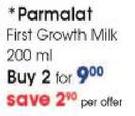 Parmalat First Growth Milk-2x200Ml