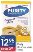 Purity Cream Of Maize-400Gm Each