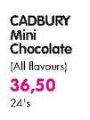 Cadbury Mini Chodolate(All Flavours)-24's