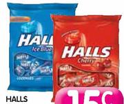 Halls Lozenges(All Flavours)-72's
