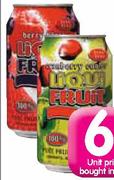 Liqui Fruit Fruit Juice(All Flavours)-24 x 330ml