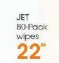 Jet 80-Pack Wipes-Per Pack